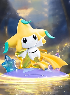 正版宝可梦基拉祈皮卡丘手办摆件动漫周边玩具公仔玩偶儿童礼物