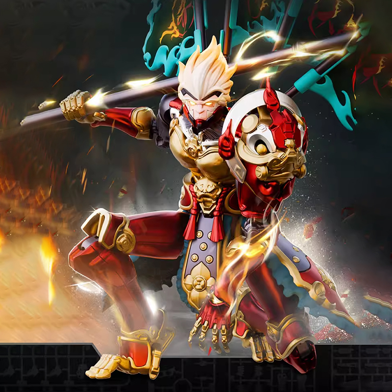 王者荣耀孙悟空齐天大圣拼装积木