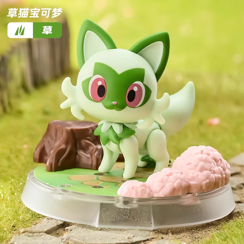 皮卡丘新叶喵玩偶摆件动漫手办男