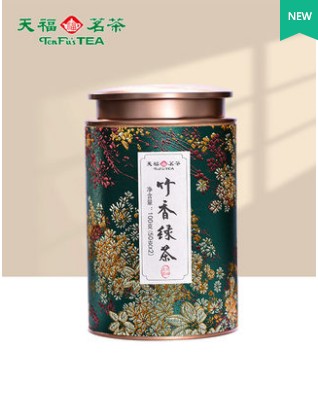 天福茗茶 高山特级绿茶2024新茶 四川茶 春茶 竹香绿茶100G