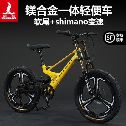 上海凤凰镁合金轻便自行车