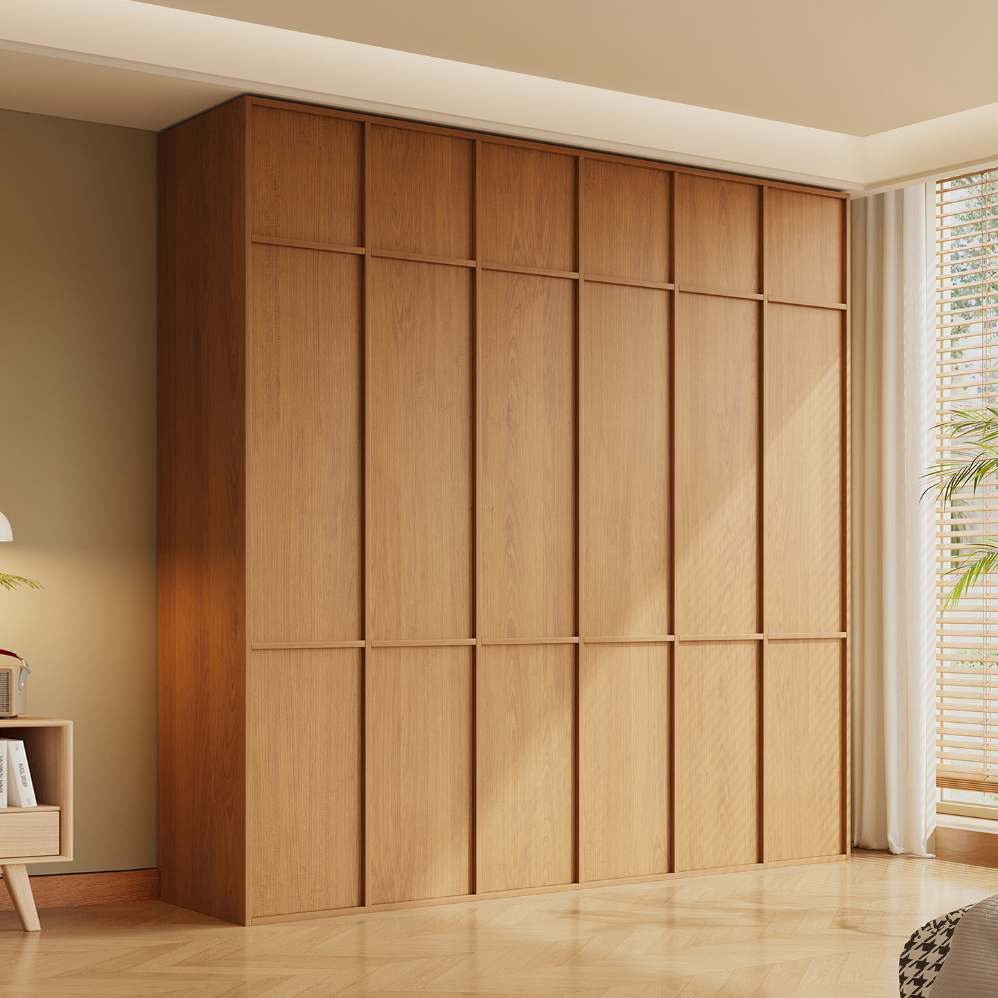 ENF级全实木骨格线衣柜2025新款