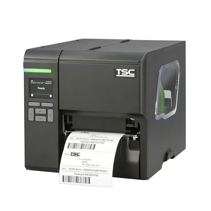 TSC条码打印机MA2400/MA2410P/MA3410P高速工业级热转印高清标签机条形码铜版纸门票不干胶贴纸TTP-345/3400 - 实物图