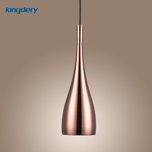 北欧设计师西餐厅奶茶店展览创意灯饰 卧室高垂工业复古乐器吊灯