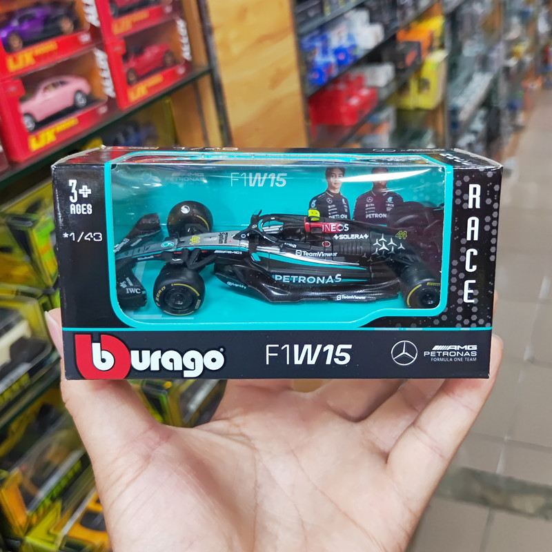 比美高1/43奔驰F1W15方程式赛车