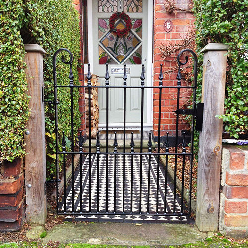 铁艺入户外入户庭院门花园门