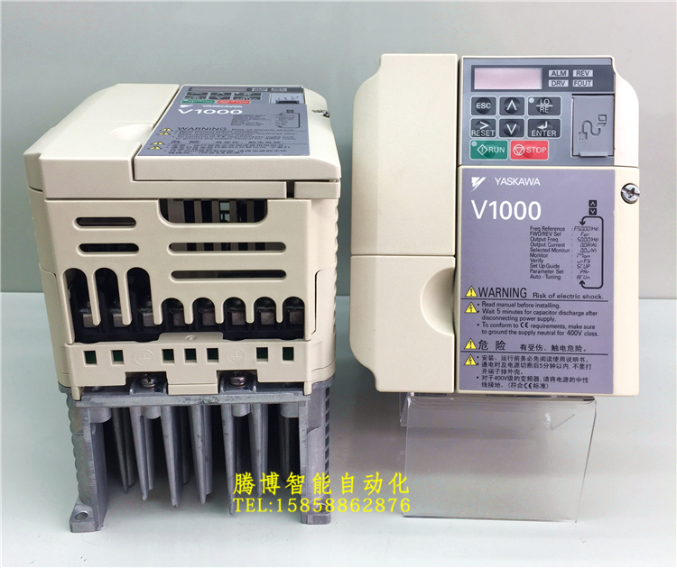 96成新原装安川变频器V1000 3.0KW/3.7KW 380V CIMR-VB4A0009BBA 标准件/零部件/工业耗材 其他五金件 原图主图