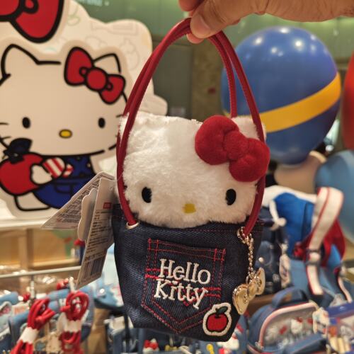 【MINISO】名创优品三丽鸥家族经典牛仔系列包包毛绒挂件可爱卡通