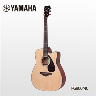 雅马哈 Yamaha FG800MC单板民谣木吉他指弹41寸