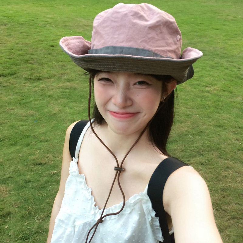 夏季薄款速干渔夫帽户外登山帽子