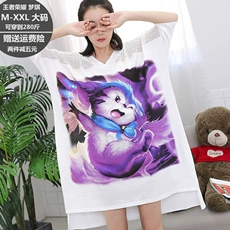 Của nam giới Đồ Ngủ Mùa Hè Ngắn Tay Áo của Nam Giới Cotton Mỏng Nửa Tay Áo của Nam Giới Trung Niên Kích Thước Lớn Quần Nam Giới Thanh Niên ...