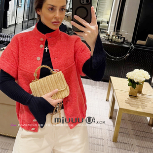 26早春新款 日娜高奢20XXASIA hja 高智风红色小香风外套 BUYER