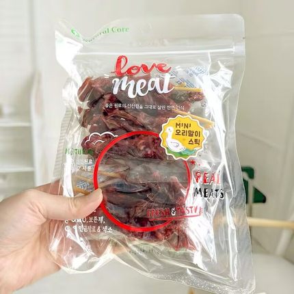 Natural Core韩国天然核心无添加犬零食低敏鸭肉干狗狗奖励鸡胸肉