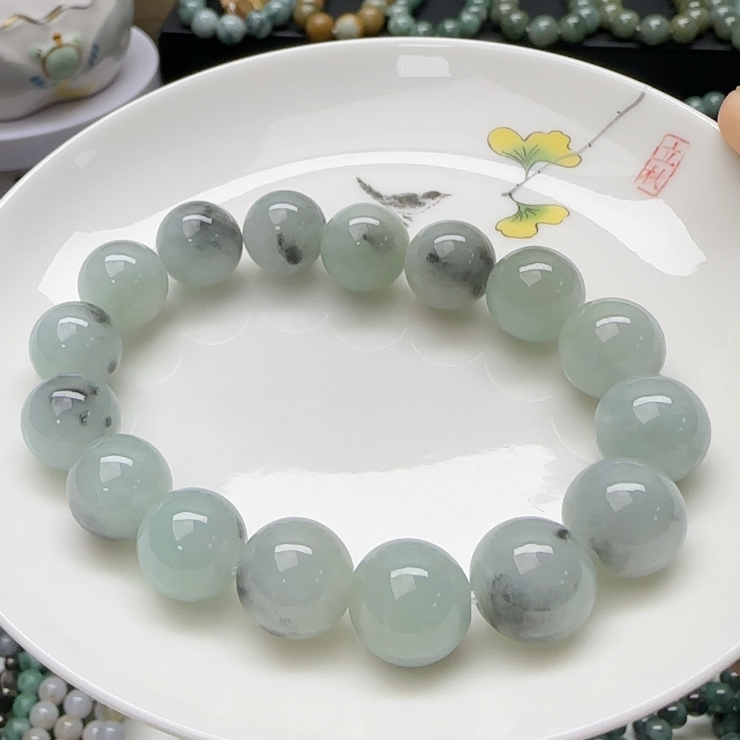 翡翠特色冰胶飘乌鸡花卡12+