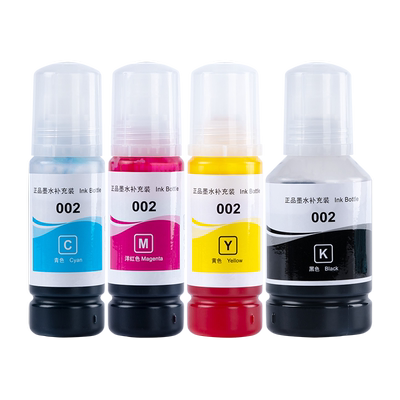 适用爱普生002系列四色墨水