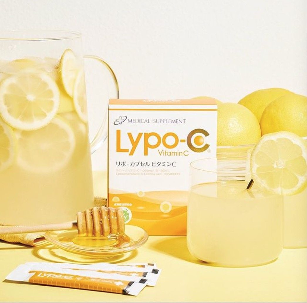 包邮包税东京实体代购喝的高浓度VC针代购LYPO-C吸收率日本LYPOC
