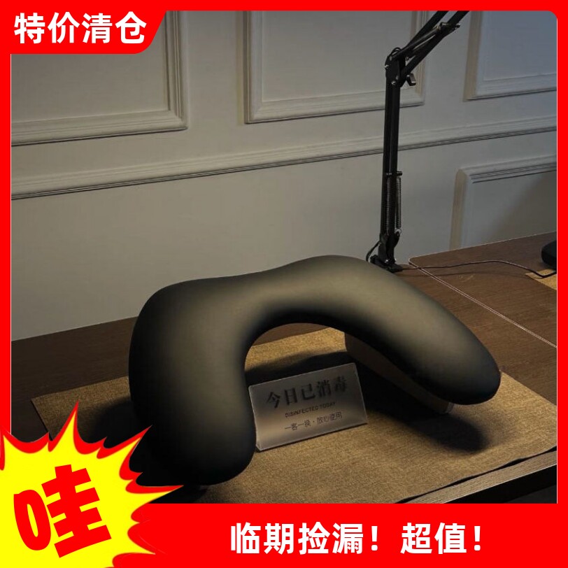 俄式美甲高矮蝴蝶手枕套装倾斜U型可折叠手垫手枕手托美甲店专用