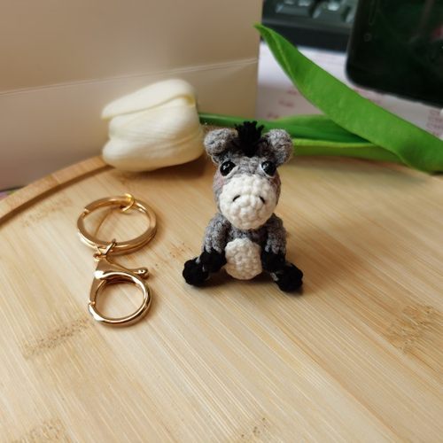 手工编织毛线钥匙扣手机挂绳diy