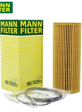 曼牌适配奥迪A4L A5 S5 Q5 SQ5 A7 A8LQ7卡宴途锐机油滤芯HU7029Z