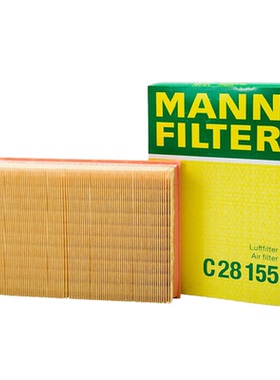 曼牌滤清器C28155空气滤清器适用路虎神行者II 2.2TD4/3.2空气滤