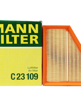 曼牌空气滤清器 适用 大众辉腾 空滤 空气格 空气滤芯 C23109