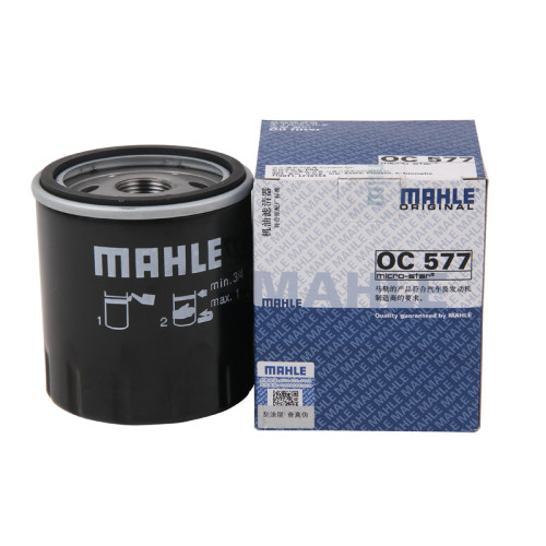 马勒机油滤OC577适用标致508/307毕加索C5富康爱丽舍比亚迪F6机滤