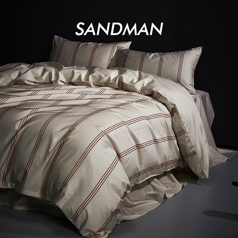 法國SANDMAN貢緞輕奢100支四件套