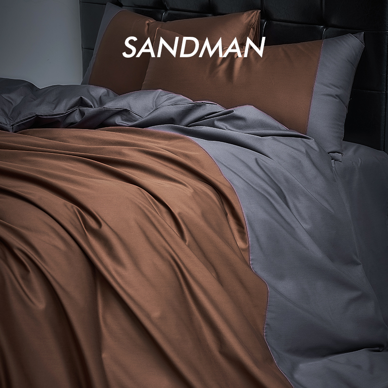 SANDMAN四件套轻奢贡缎长绒棉全棉纯棉床上床单被套床笠床品套件