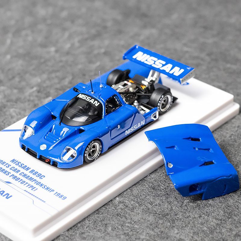 INNO 1:64 尼桑R89C Blue合金车小比例模型车 收藏 摆件