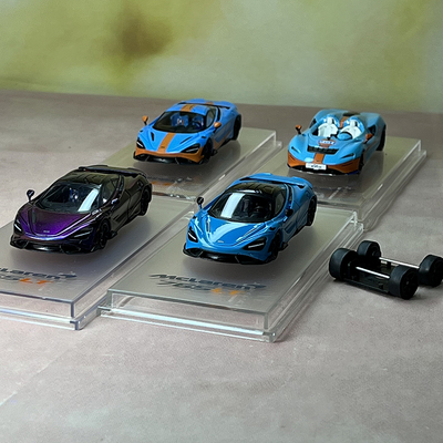 CM Model 1/64合金汽车模型 765LT迈凯伦McLaren P1 GTR收藏摆件