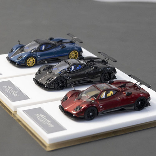 HH Model 1:64 帕加尼 宗塔 Zonda Tricolore 合金汽车模型