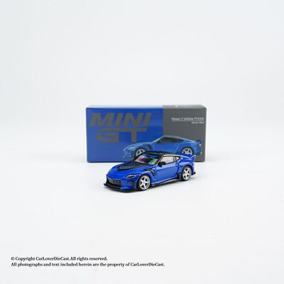 【现货】MINIGT 1167 1:64 日产 Z VeilSide FFZ400 蓝色合金车模