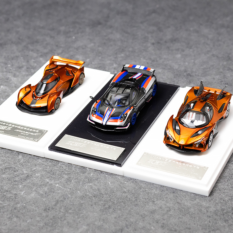 车魔王164迈凯伦北展限定车模