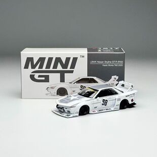 MINIGT 1:64 #1217 日产GTR32 Kaido Works TAS 2025合金汽车模型