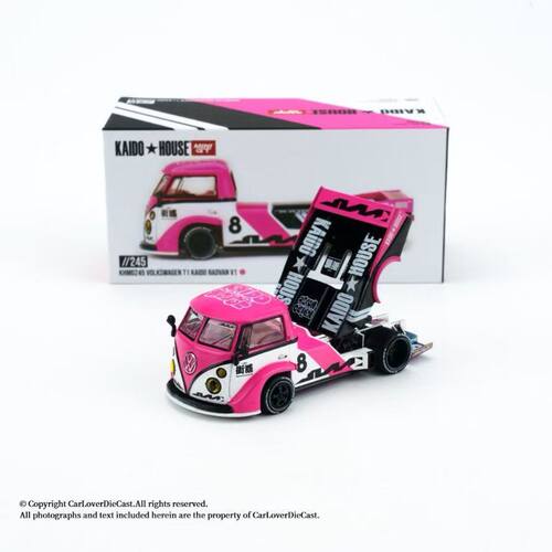 现货 Kaido House 1:64 大众T1 皮卡 可开后盖 合金收藏模型#245