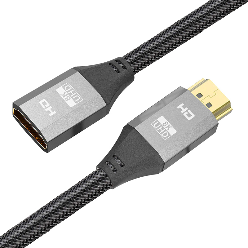 悦智人心HDMI延长线2.0版公对母4K60高清笔记本电视显示器连接