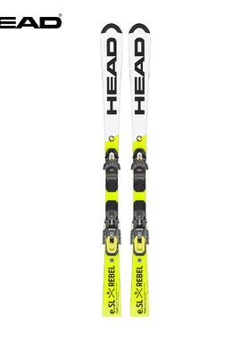 HEAD海德25/26滑雪板双板儿童青少年男女竞技小回转WCR eSL Team