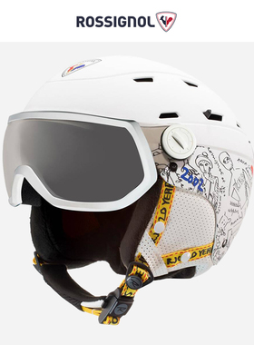 ROSSIGNOL金鸡女款滑雪头盔JCC联名雪盔保暖装备护具专业一体盔