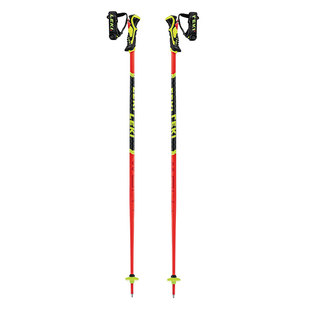 LEKI26款 儿童青少男女双板滑雪杖竞技小回转铝合金直杖WCR