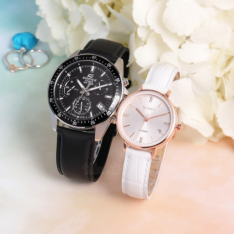 防水卡西欧手表男女情侣手表一对装七夕月老红线石英表对表限量版