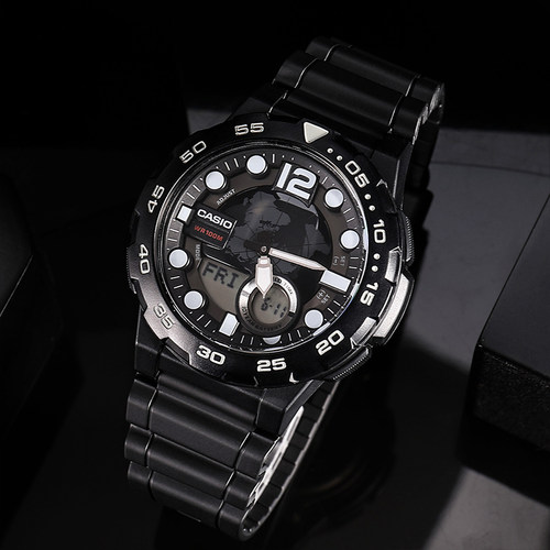 卡西欧学生aeq110w限量运动手表