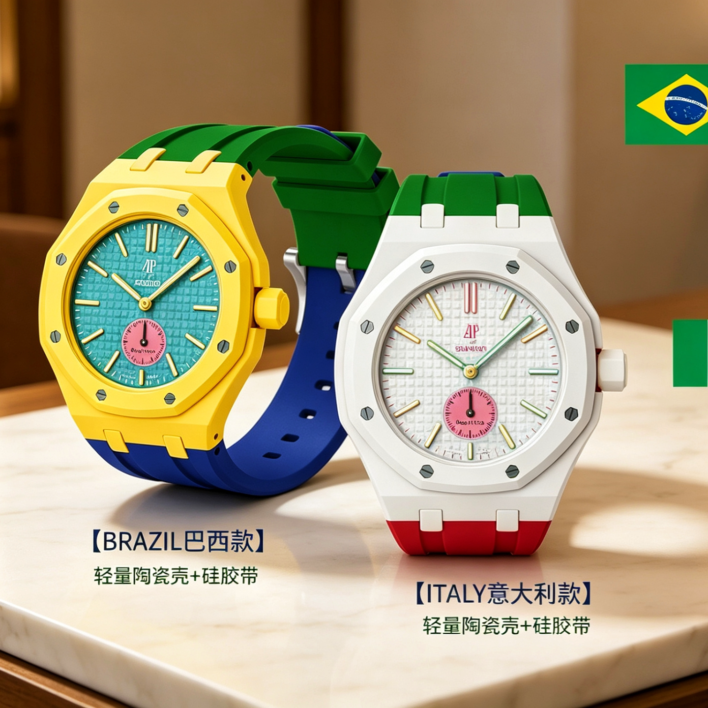 现货 AP&斯WATCH联名Royal Pop怀表表带表壳高品质配件男女通用
