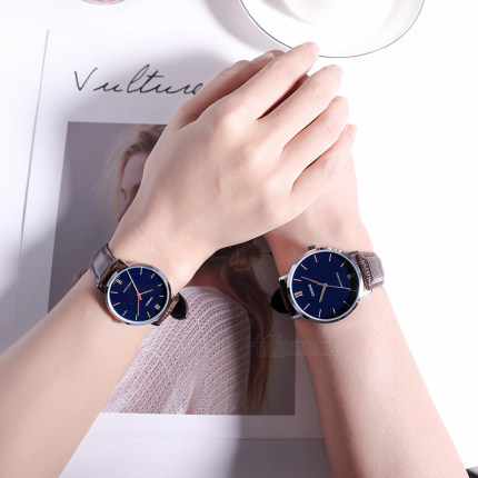 CASIO/卡西欧情侣表石英对表男女情侣手表一对简约时尚防水情侣款