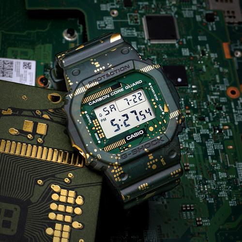 Casio卡西欧gshock小方块手表男