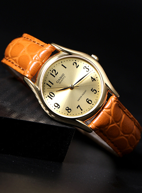 时尚Casio卡西欧手表男蓝色钢铁非机械石英男表男士防水MTP-1094