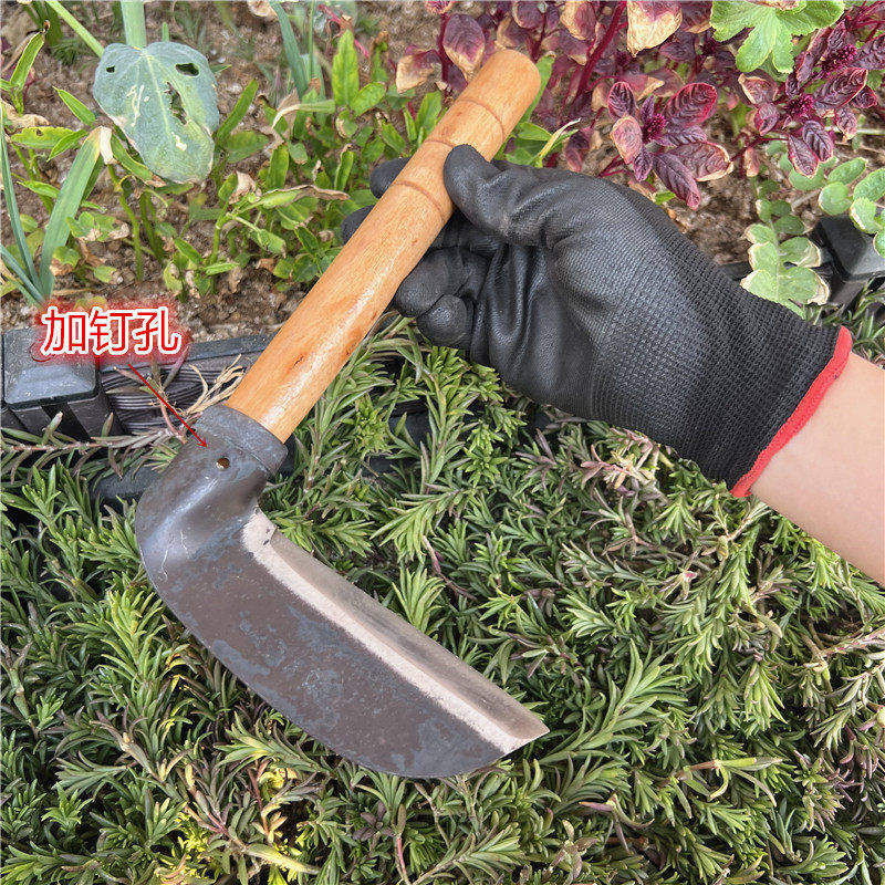 六顺阳台割韭菜专用小镰刀小号割草刀蔬菜刀割草神器家用迷你版