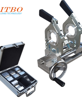 瑞泰博1便携式mini娃娃机pph热熔焊机Pvdf手动狭窄高空对接焊夹具