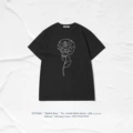 Black - Bone Flower