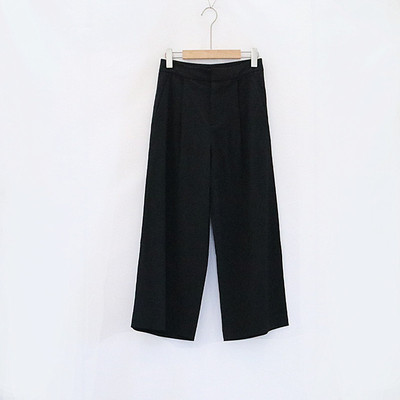 高腰显瘦休闲九分裤阔腿裤