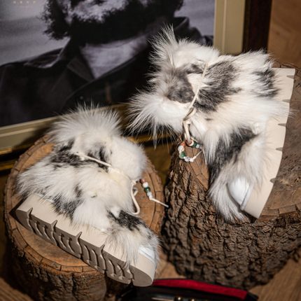 毛毛控时髦精bi入|du家狐狸毛厚底5cm皮毛一体雪地靴女氛围感拉满